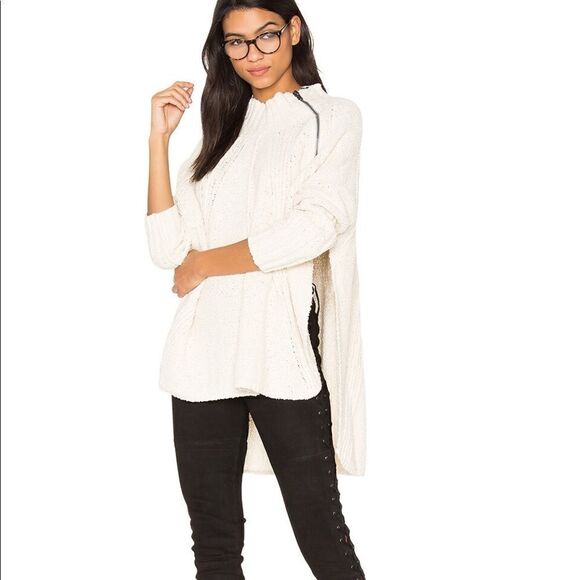 Free People New Spin Around Poncho Top - Picture 1 of 6